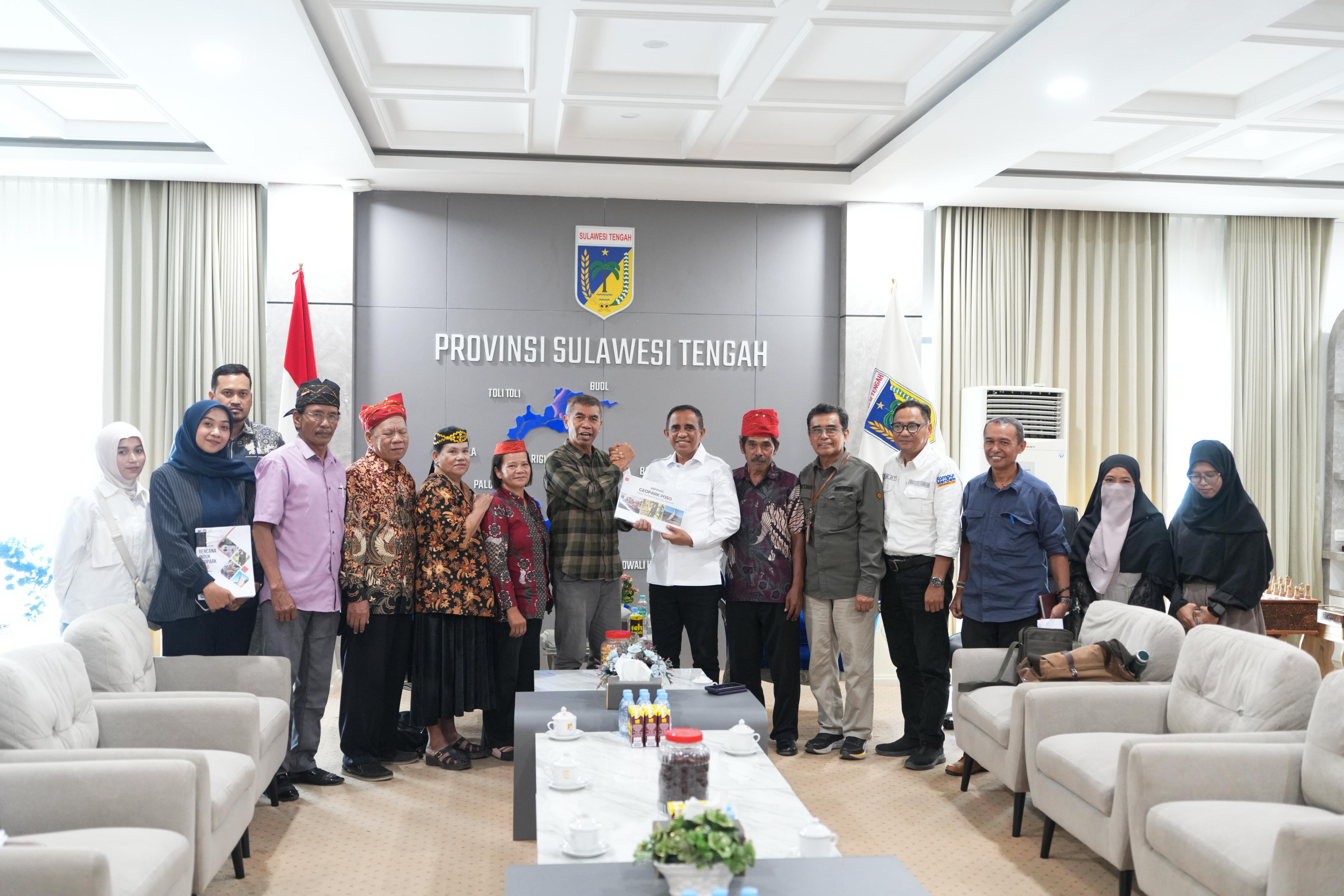 Gubernur Anwar Hafid Dorong Percepatan Geopark Danau Poso, Minta Pembentukan Badan Pengelola Segera Direalisasikan